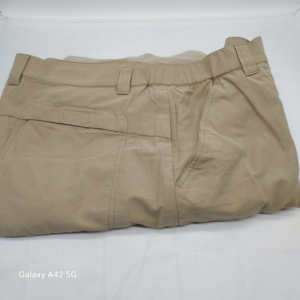 Nike ACG Mens XL Convertible Zip Off Hiking Pants Khaki Tan RN104141 Inseam 31
